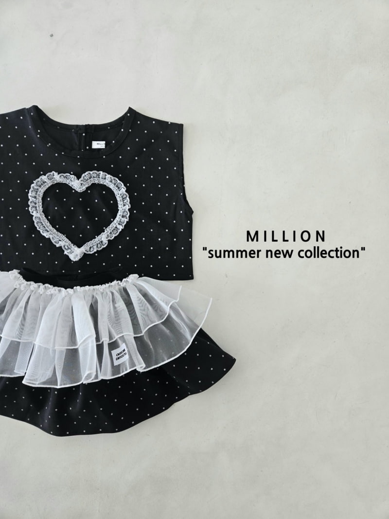 Million Dollar Baby - Korean Children Fashion - #prettylittlegirls - Heart Banding Skirt - 8