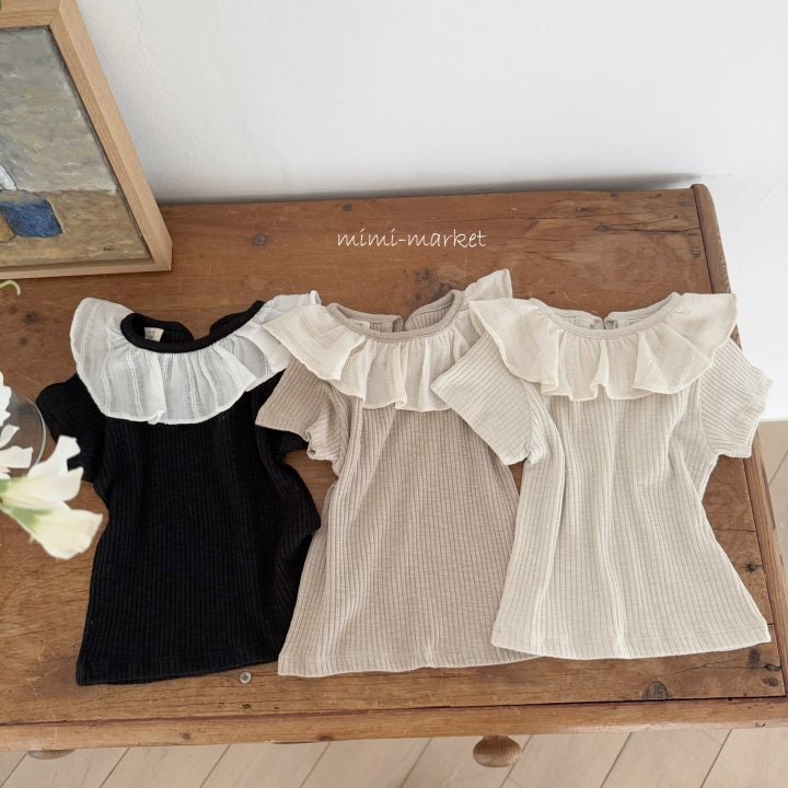 Mimi Market - Korean Baby Fashion - #babyboutique - Jay Collar Tee - 6