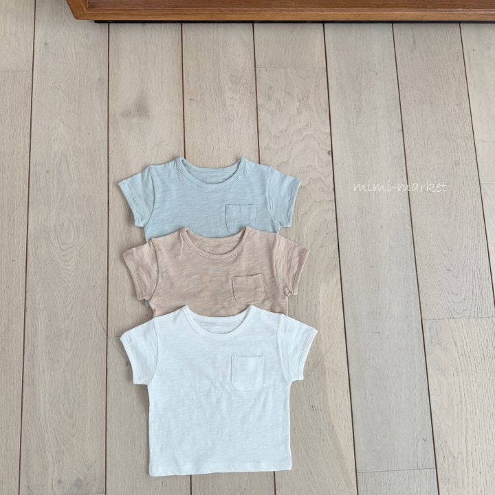 Mimi Market - Korean Baby Fashion - #babyboutique - Pocket Tee