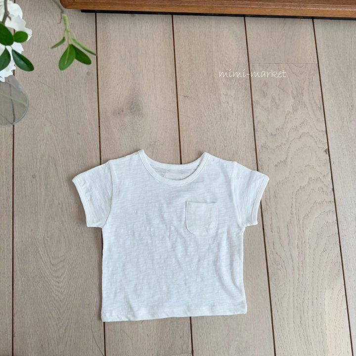 Mimi Market - Korean Baby Fashion - #babyboutiqueclothing - Pocket Tee - 2