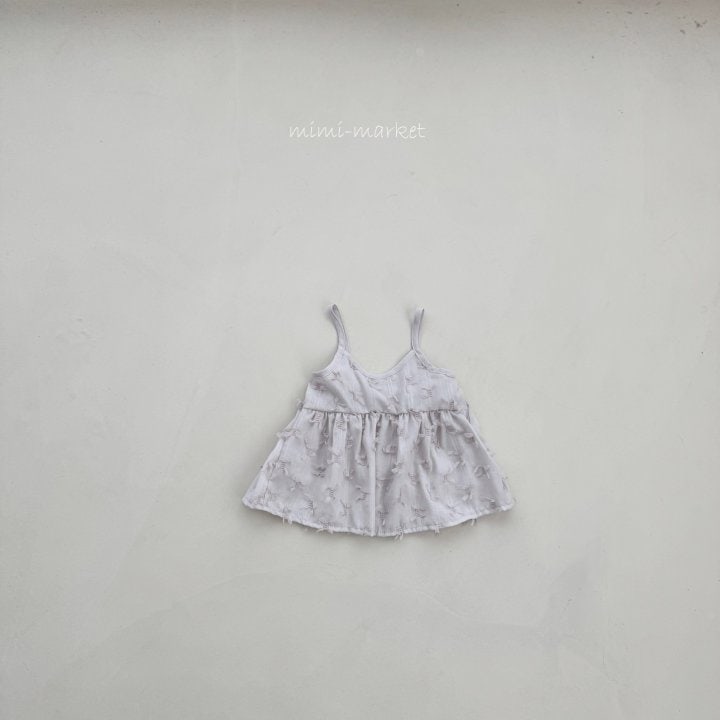 Mimi Market - Korean Baby Fashion - #babyclothing - Ribbon Strap One-piece - 5
