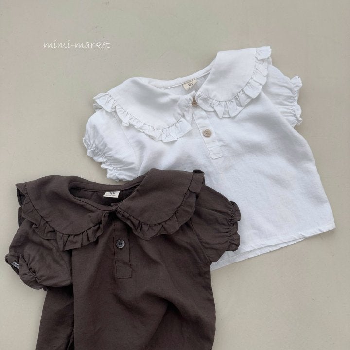 Mimi Market - Korean Baby Fashion - #babyclothing - Fine Blouse - 4