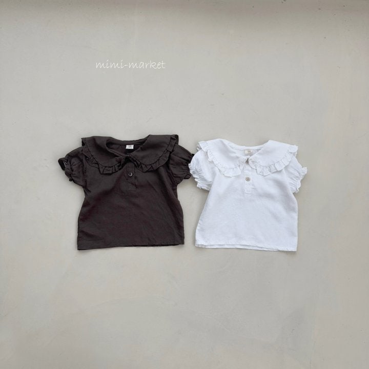 Mimi Market - Korean Baby Fashion - #babyfever - Fine Blouse - 5