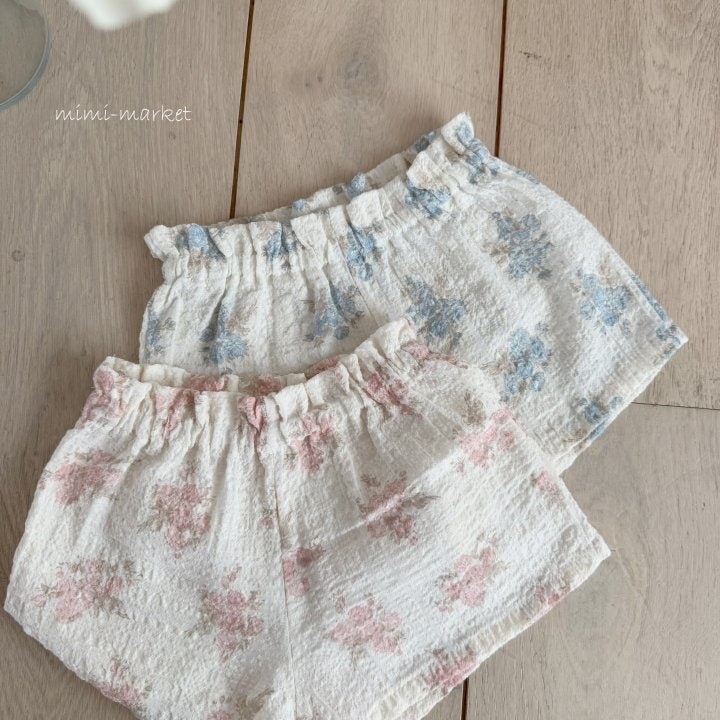 Mimi Market - Korean Baby Fashion - #babyfashion - Flower Frill Shorts - 4