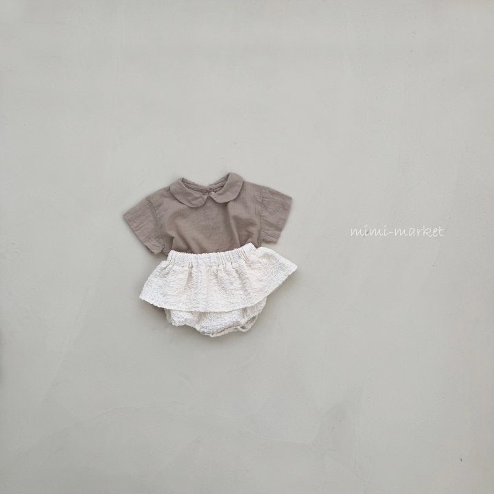 Mimi Market - Korean Baby Fashion - #babyoninstagram - Sandy Blouse - 2