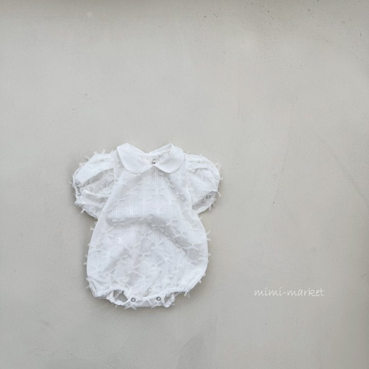 Mimi Market - Korean Baby Fashion - #babyoutfit - Ribbon Suit - 3