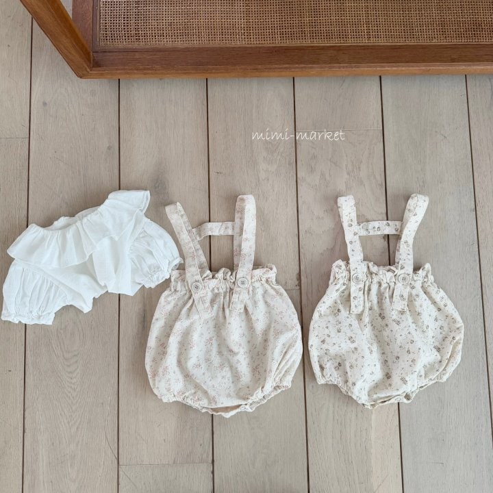 Mimi Market - Korean Baby Fashion - #babywear - Flora Overalls
