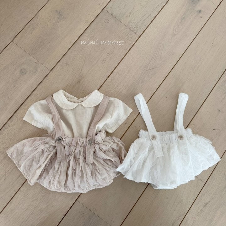 Mimi Market - Korean Baby Fashion - #onlinebabyboutique - Mesh Cancan Skirt - 6