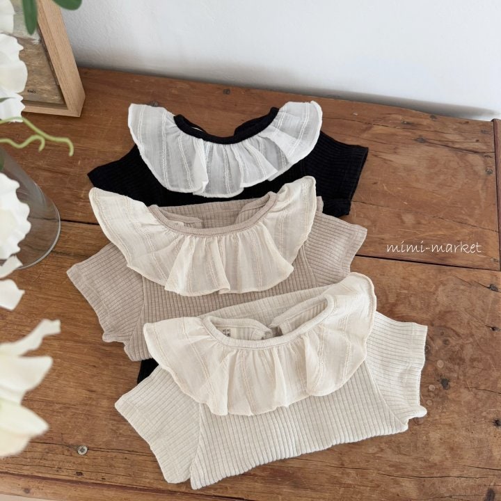 Mimi Market - Korean Baby Fashion - #onlinebabyboutique - Jay Collar Tee - 4