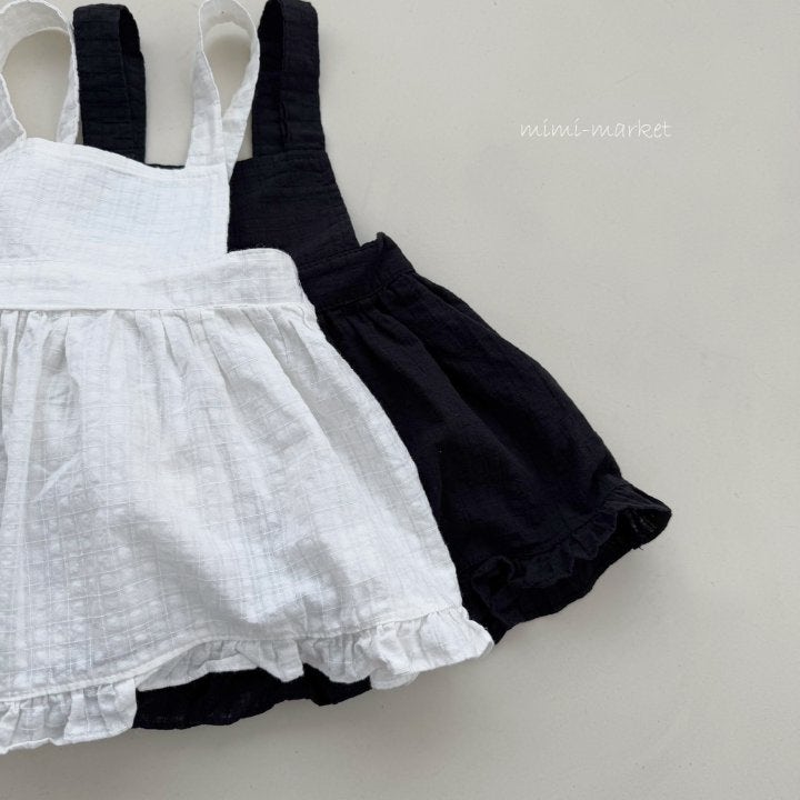 Mimi Market - Korean Baby Fashion - #onlinebabyboutique - Cookie Overalls One-piece - 4