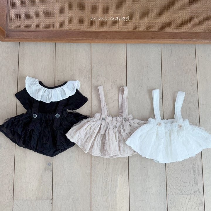 Mimi Market - Korean Baby Fashion - #onlinebabyshop - Mesh Cancan Skirt - 7