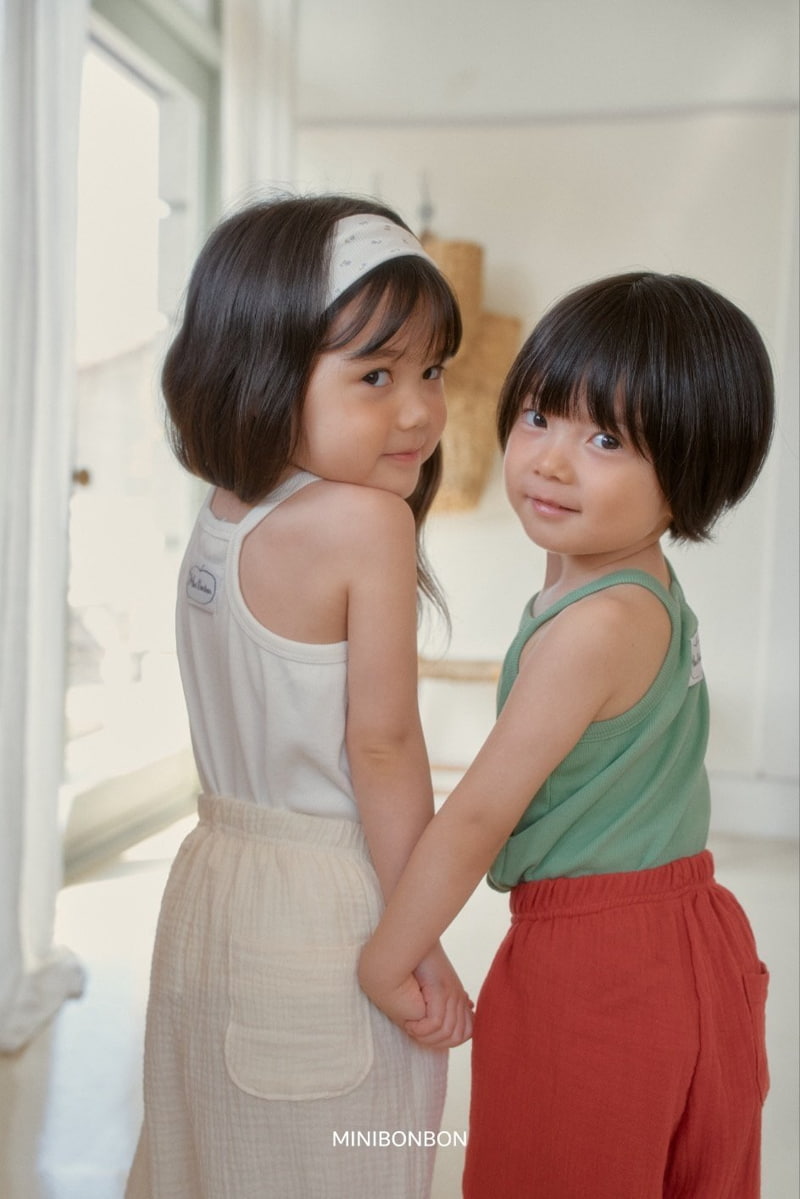 Mini Bongbong - Korean Children Fashion - #Kfashion4kids - Beach Sleeveless - 10