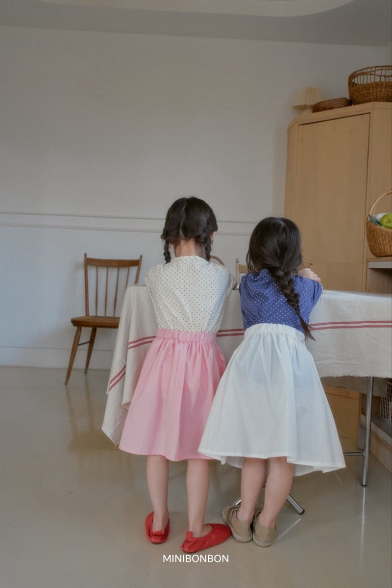 Mini Bongbong - Korean Children Fashion - #Kfashion4kids - Apron Skirt - 6