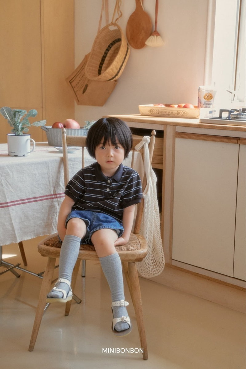 Mini Bongbong - Korean Children Fashion - #Kfashion4kids - Again Denim - 5