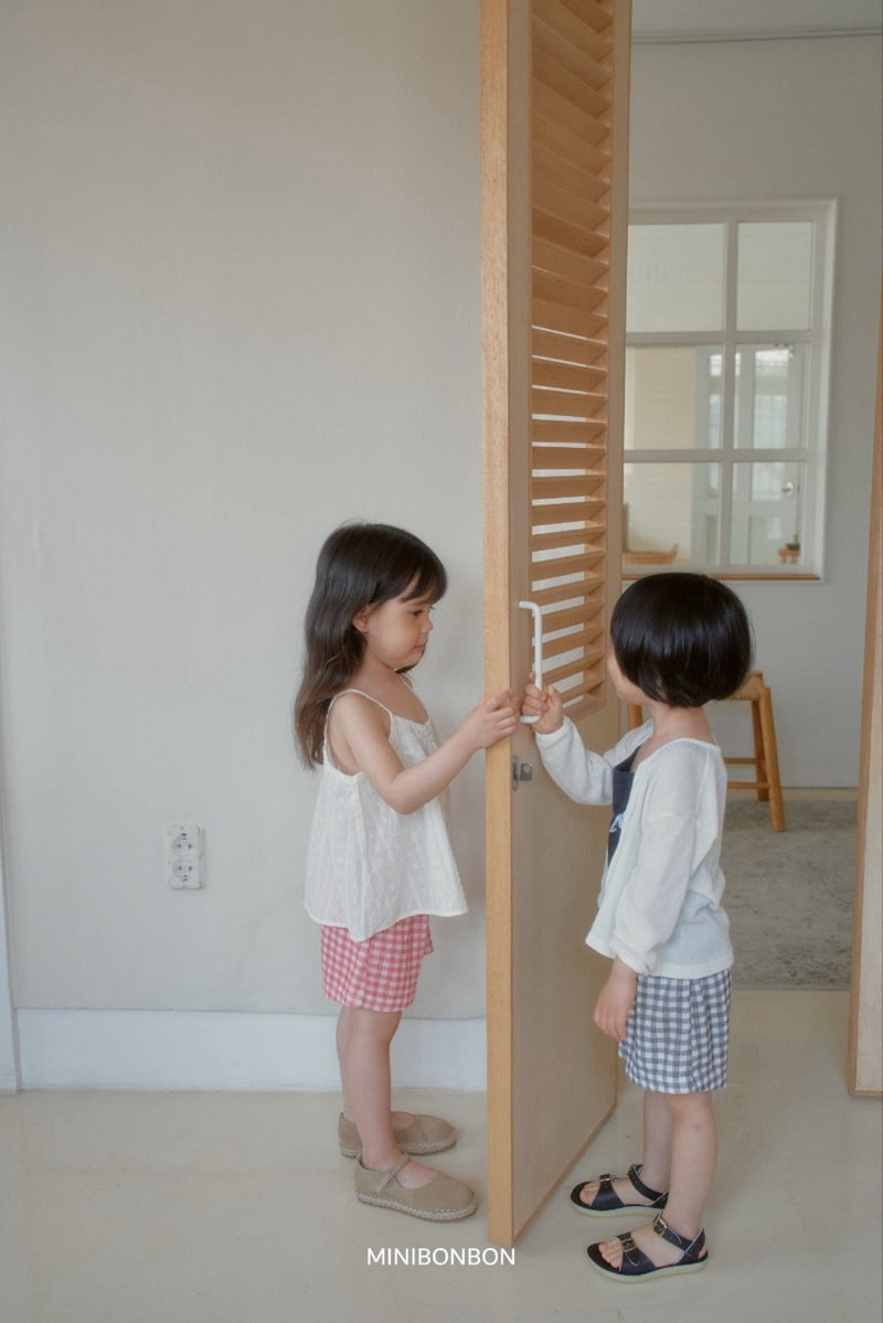 Mini Bongbong - Korean Children Fashion - #childofig - Check Check Shorts - 6