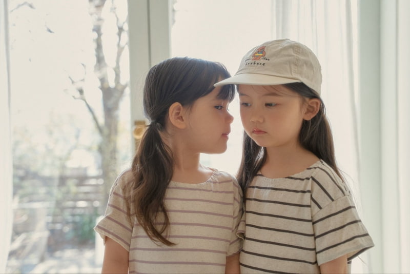 Mini Bongbong - Korean Children Fashion - #childofig - Stripe Tee - 2