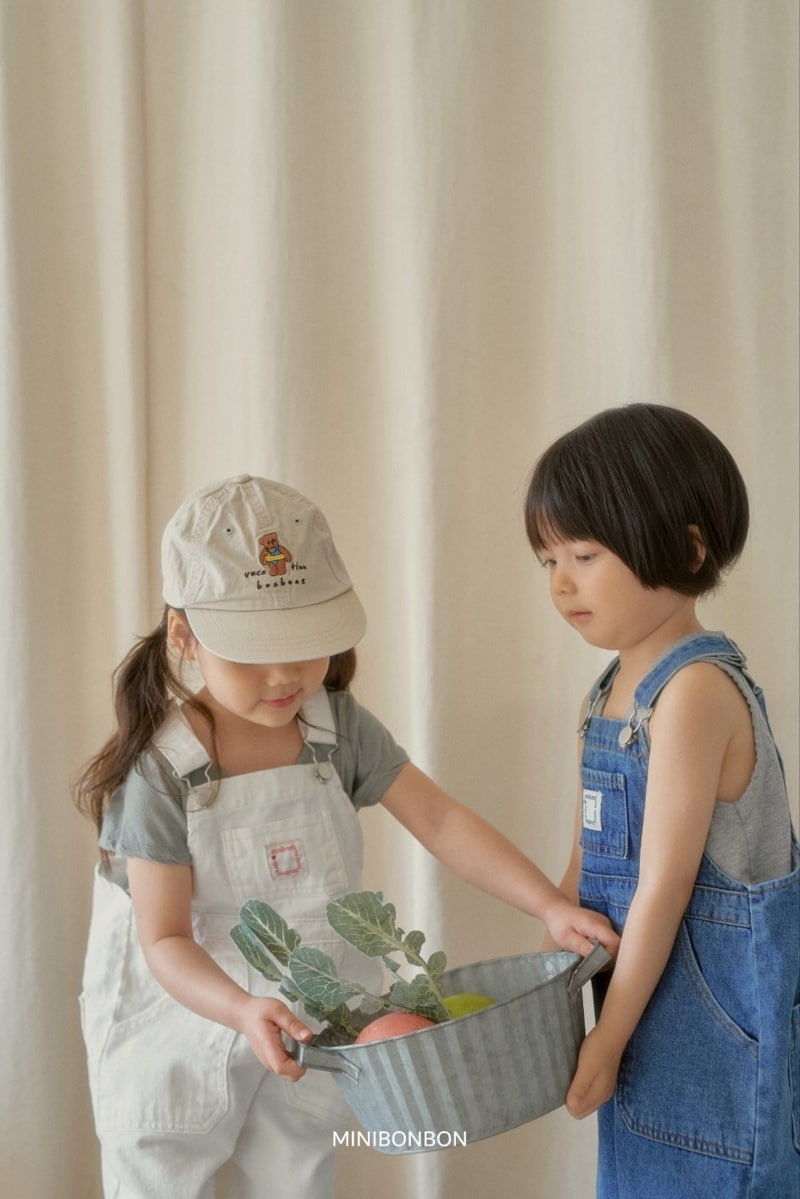 Mini Bongbong - Korean Children Fashion - #childofig - Cotton Overalls - 10