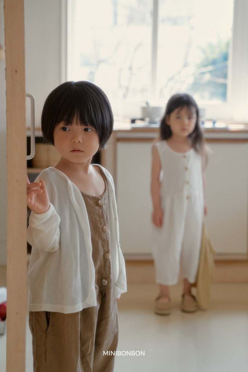 Mini Bongbong - Korean Children Fashion - #childrensboutique - Summer Taste Overalls - 10