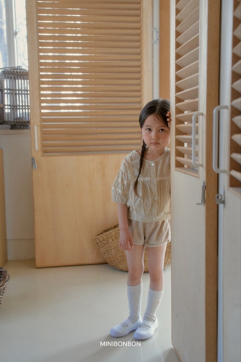Mini Bongbong - Korean Children Fashion - #childrensboutique - Waffle Shorts - 9