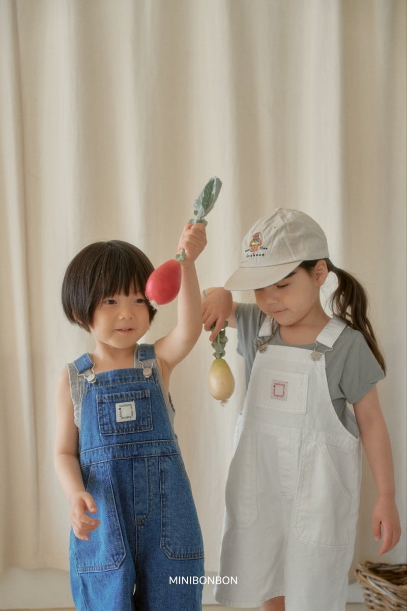 Mini Bongbong - Korean Children Fashion - #childrensboutique - Cotton Overalls - 11