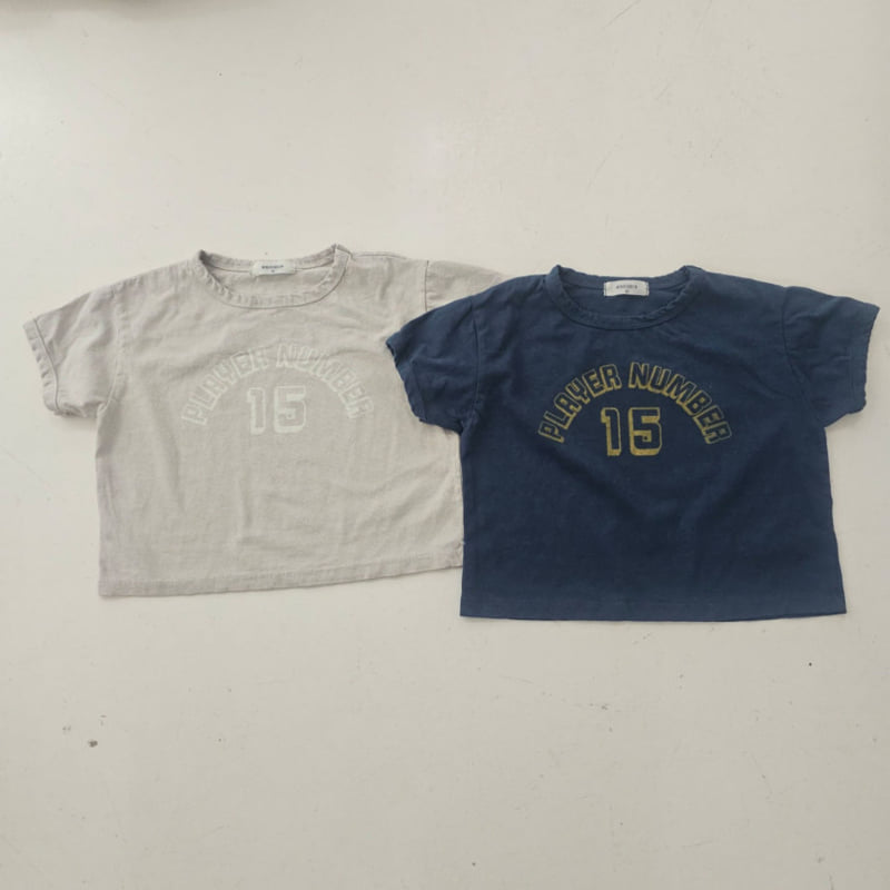 Mini Bongbong - Korean Children Fashion - #designkidswear - Number Tee