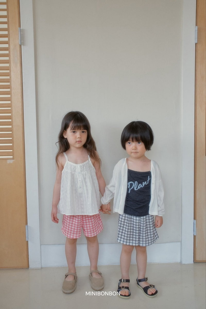 Mini Bongbong - Korean Children Fashion - #designkidswear - Check Check Shorts - 8