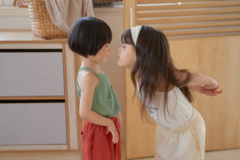 Mini Bongbong - Korean Children Fashion - #discoveringself - Beach Sleeveless - 5