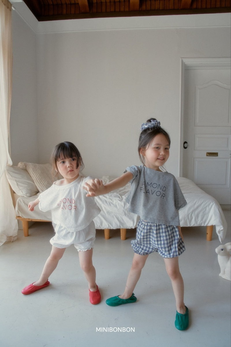 Mini Bongbong - Korean Children Fashion - #discoveringself - Eyelet Crop Tee - 2