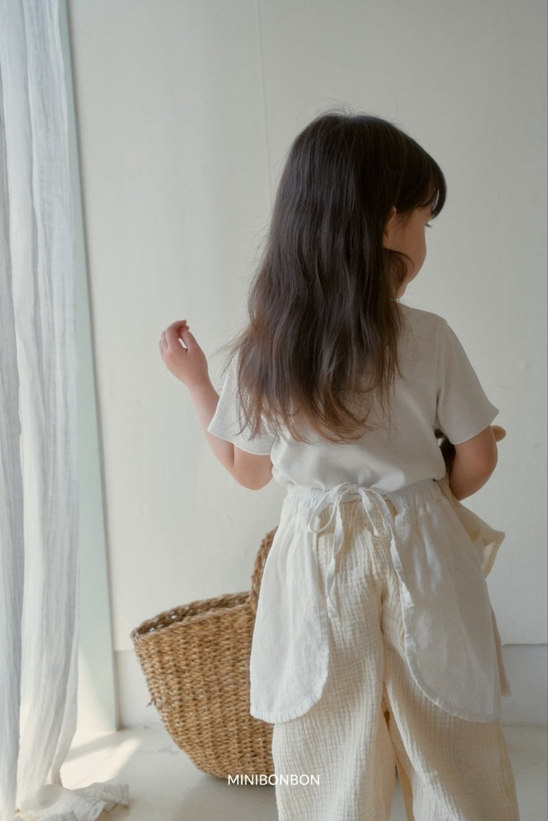 Mini Bongbong - Korean Children Fashion - #kidsshorts - Pancake Apron - 8