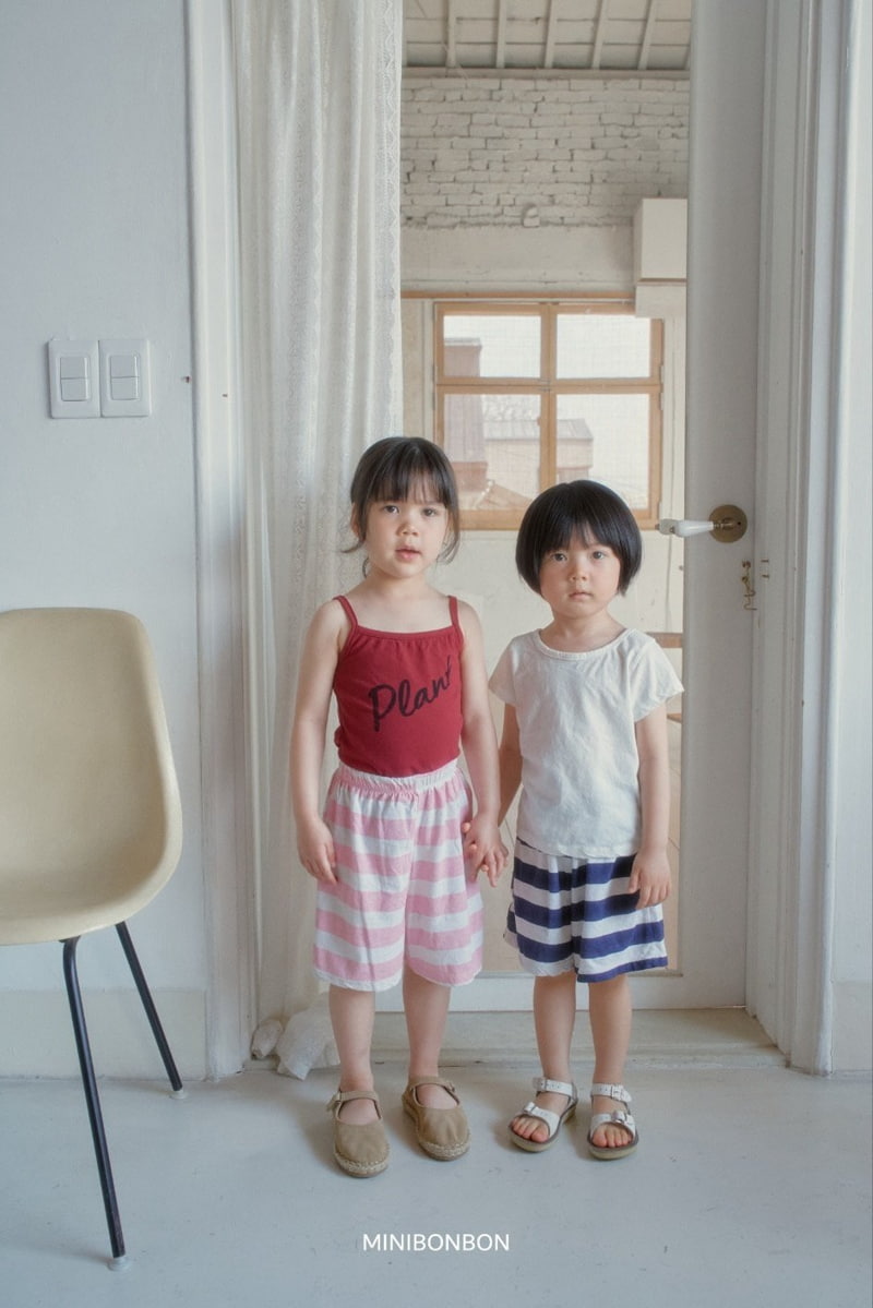 Mini Bongbong - Korean Children Fashion - #kidsshorts - Big Stripe Shorts - 3