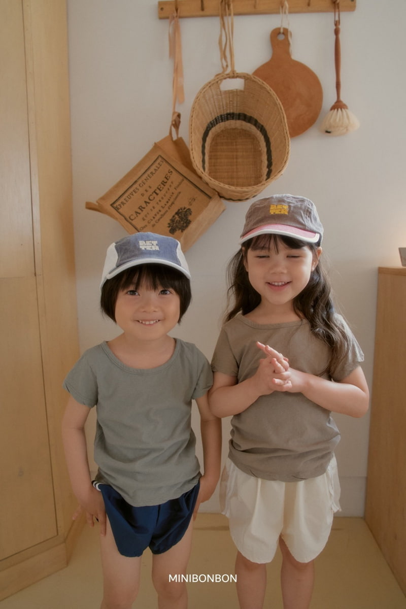 Mini Bongbong - Korean Children Fashion - #kidsshorts - Camp Cap - 11