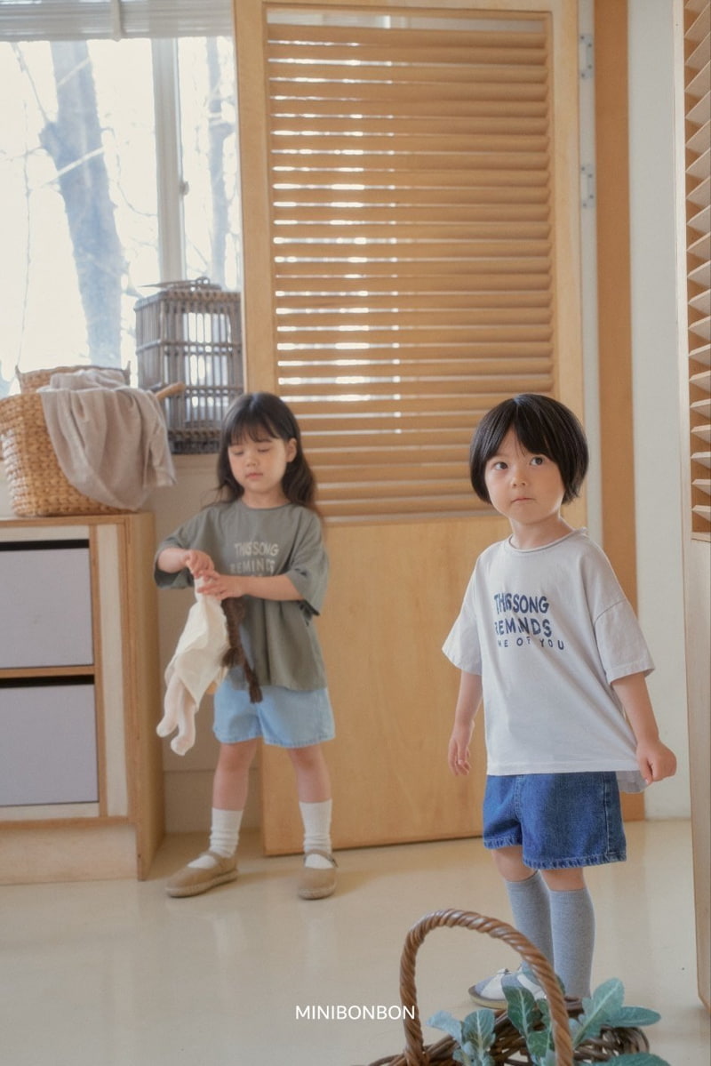 Mini Bongbong - Korean Children Fashion - #kidsshorts - Song Tee - 6