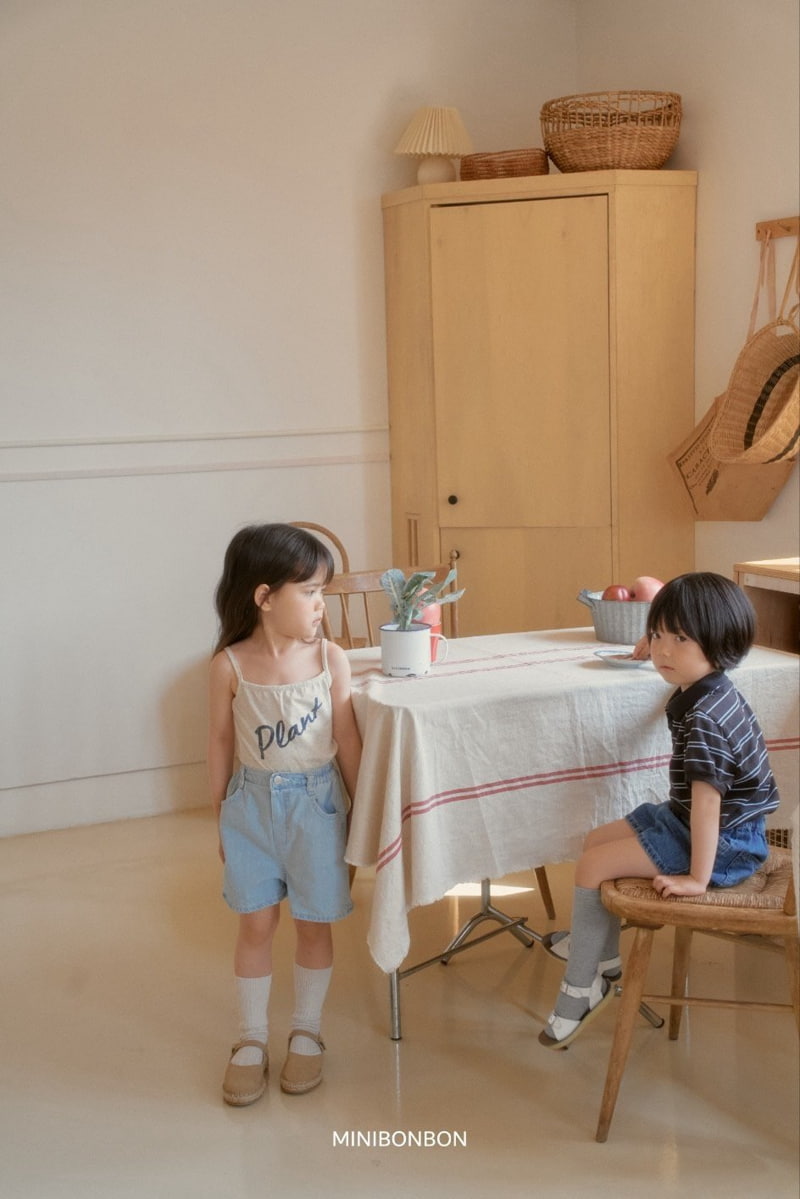 Mini Bongbong - Korean Children Fashion - #kidsshorts - Again Denim - 2