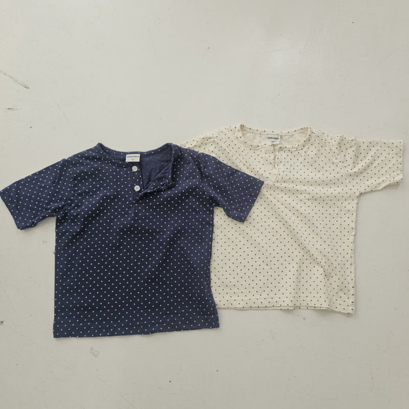 Mini Bongbong - Korean Children Fashion - #kidzfashiontrend - Mini Dot Tee