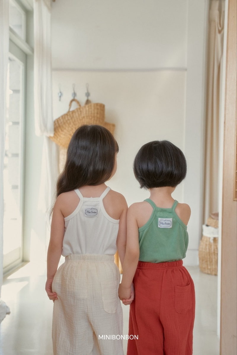 Mini Bongbong - Korean Children Fashion - #kidzfashiontrend - Beach Sleeveless - 9