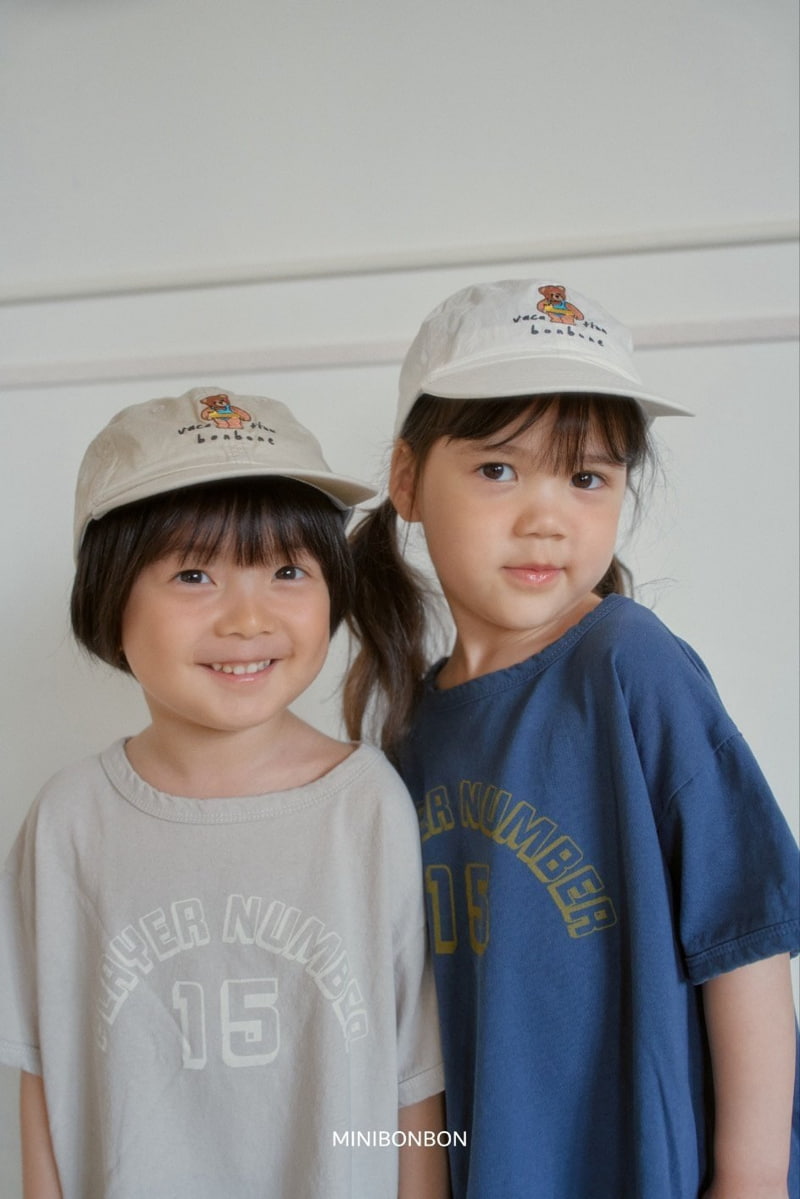Mini Bongbong - Korean Children Fashion - #kidsstore - Number Short Sleeve Tee - 4