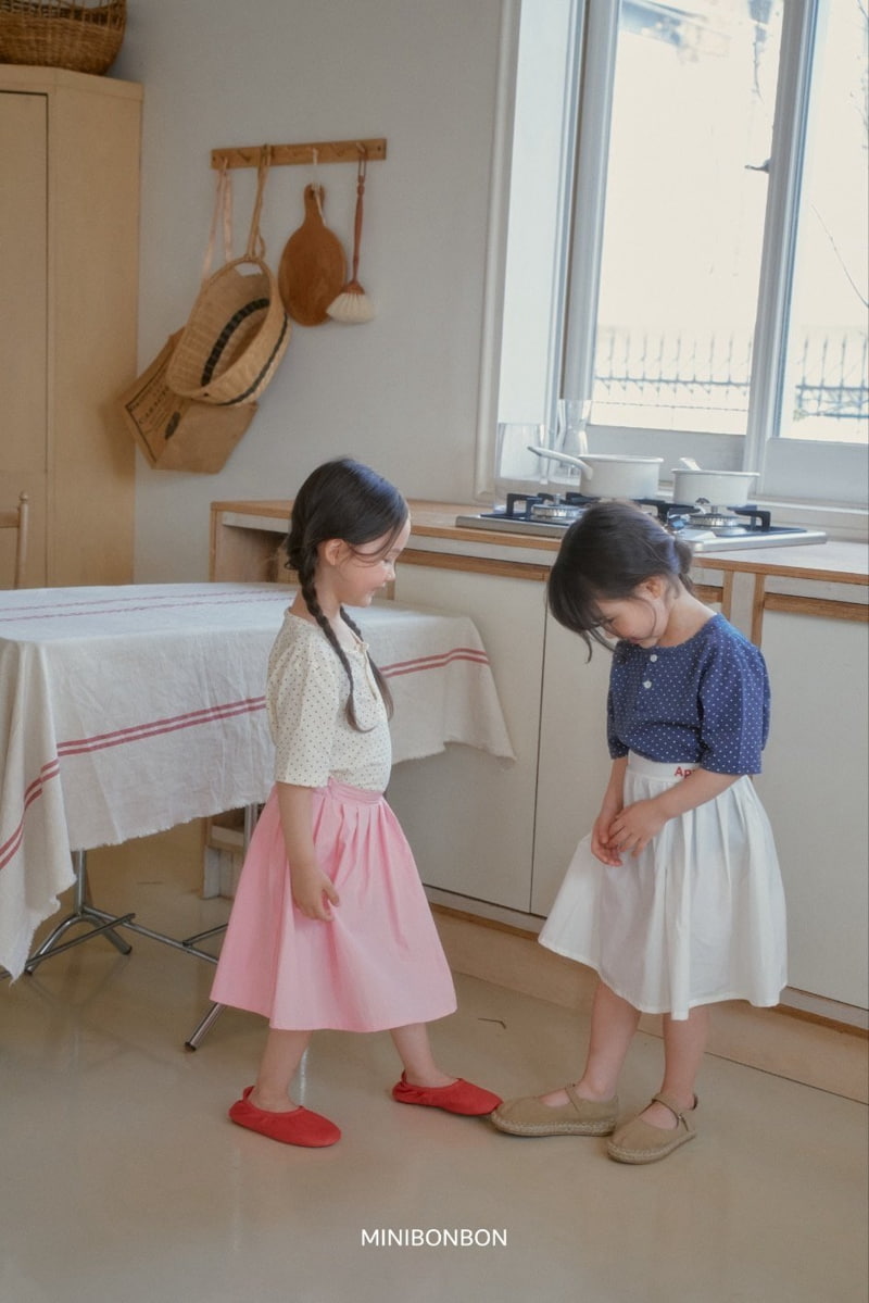 Mini Bongbong - Korean Children Fashion - #kidzfashiontrend - Apron Skirt - 5
