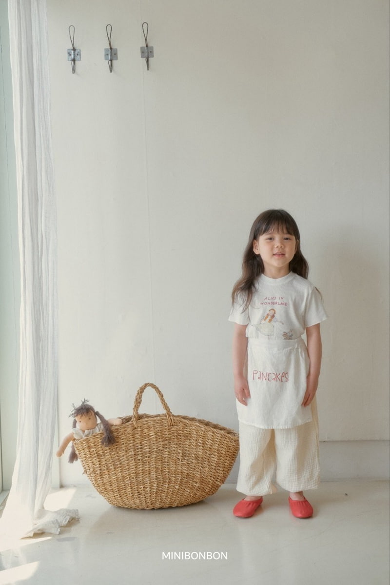 Mini Bongbong - Korean Children Fashion - #kidzfashiontrend - Alice Rib Tee - 2