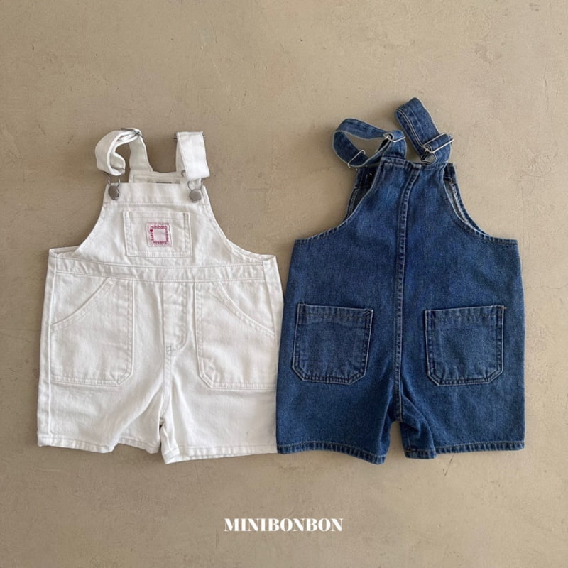 Mini Bongbong - Korean Children Fashion - #kidzfashiontrend - Cotton Overalls