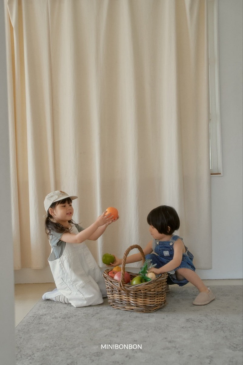 Mini Bongbong - Korean Children Fashion - #littlefashionista - Cotton Overalls - 3