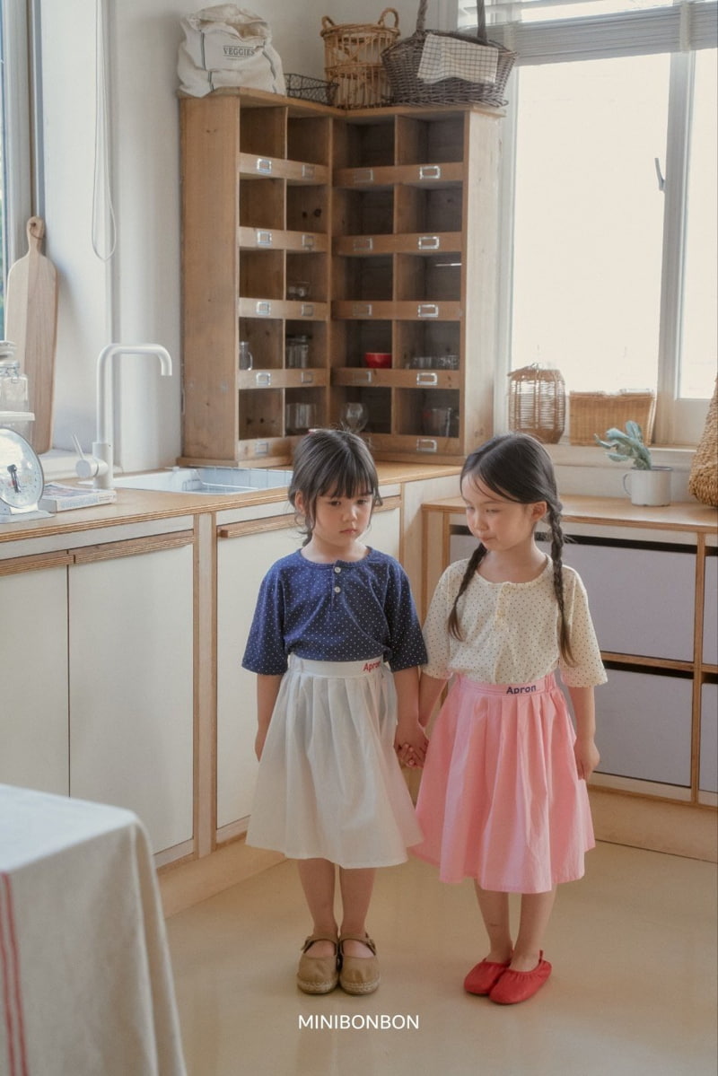 Mini Bongbong - Korean Children Fashion - #magicofchildhood - Apron Skirt - 8