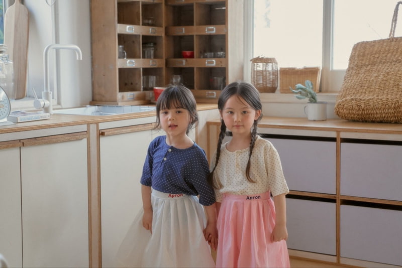 Mini Bongbong - Korean Children Fashion - #minifashionista - Mini Dot Tee - 3