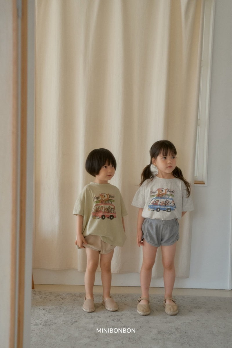 Mini Bongbong - Korean Children Fashion - #minifashionista - Waffle Shorts - 5