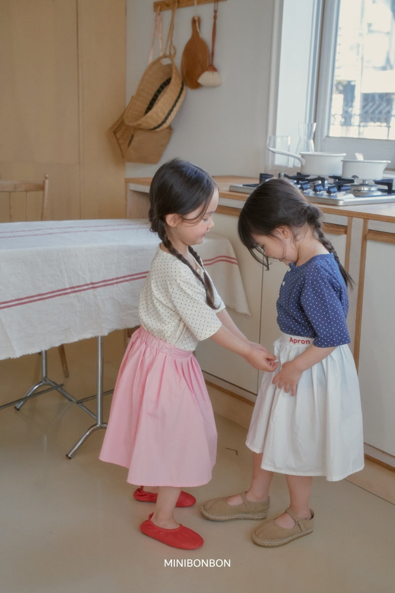 Mini Bongbong - Korean Children Fashion - #minifashionista - Apron Skirt - 9