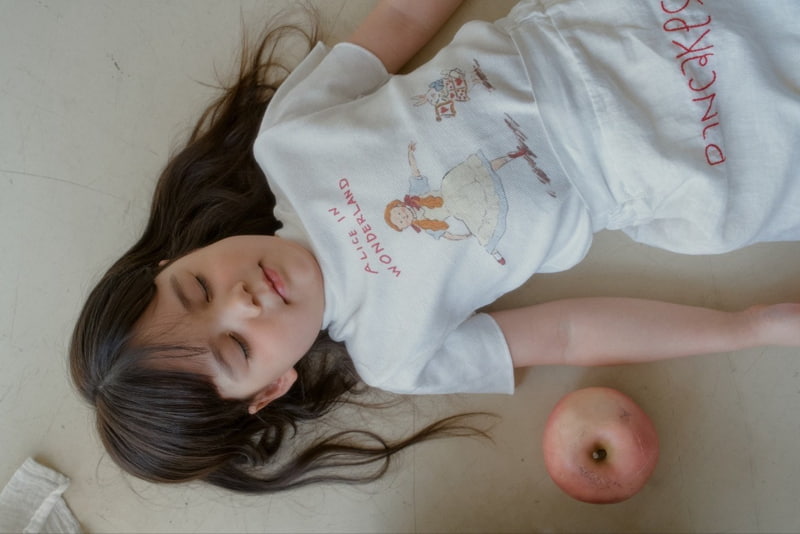 Mini Bongbong - Korean Children Fashion - #minifashionista - Alice Rib Tee - 6