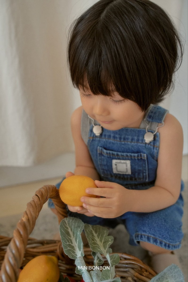 Mini Bongbong - Korean Children Fashion - #minifashionista - Cotton Overalls - 5