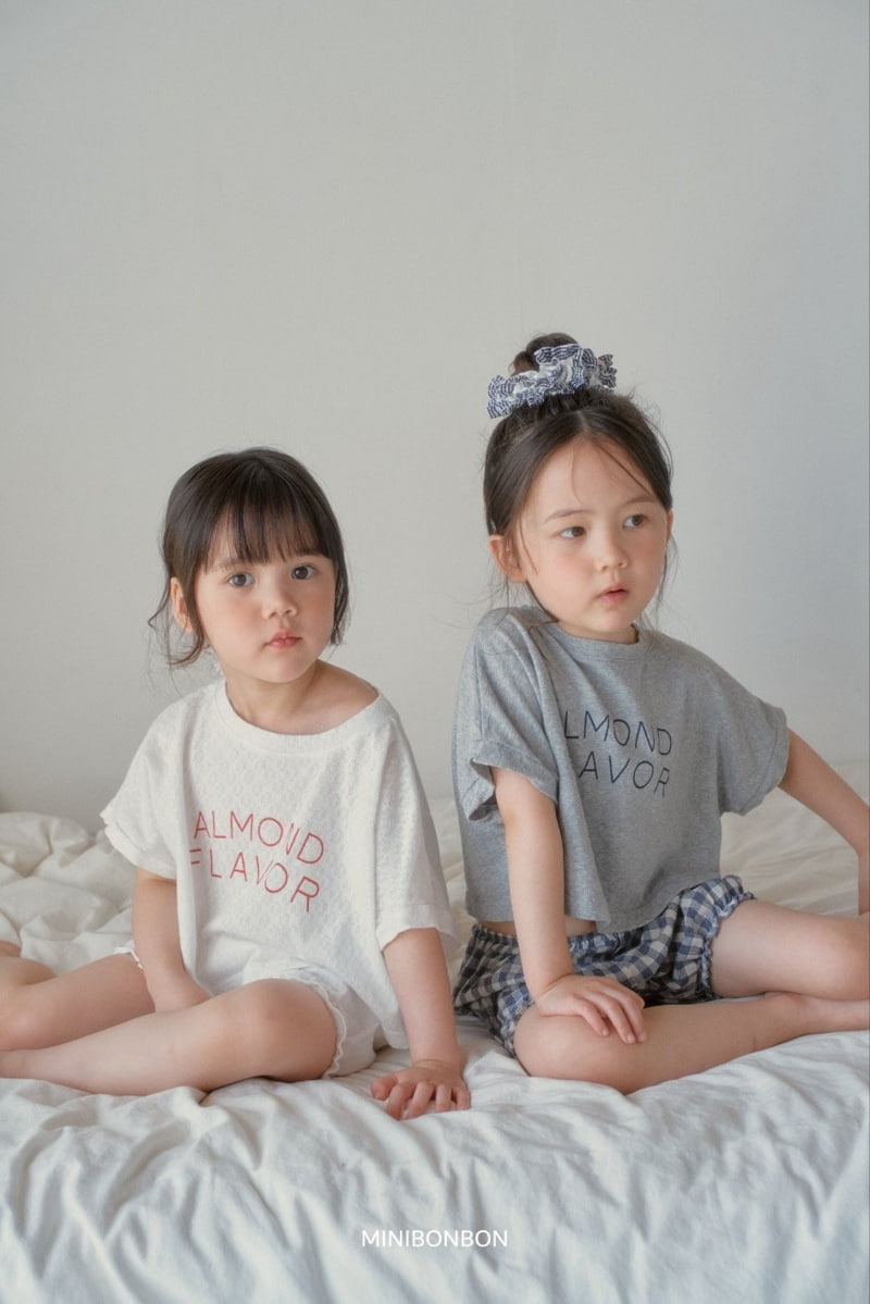 Mini Bongbong - Korean Children Fashion - #prettylittlegirls - Eyelet Crop Tee - 11