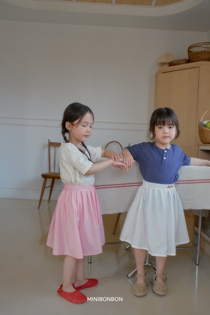 Mini Bongbong - Korean Children Fashion - #prettylittlegirls - Apron Skirt - 10