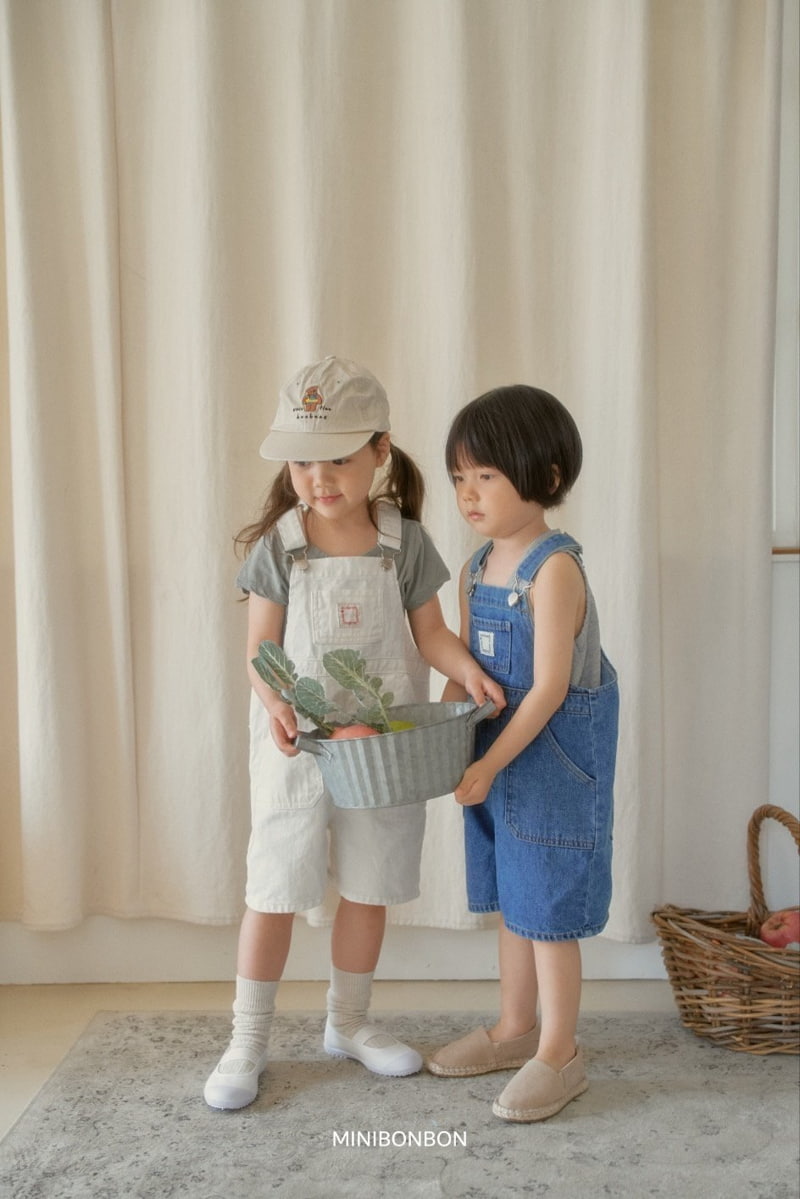 Mini Bongbong - Korean Children Fashion - #stylishchildhood - Cotton Overalls - 9