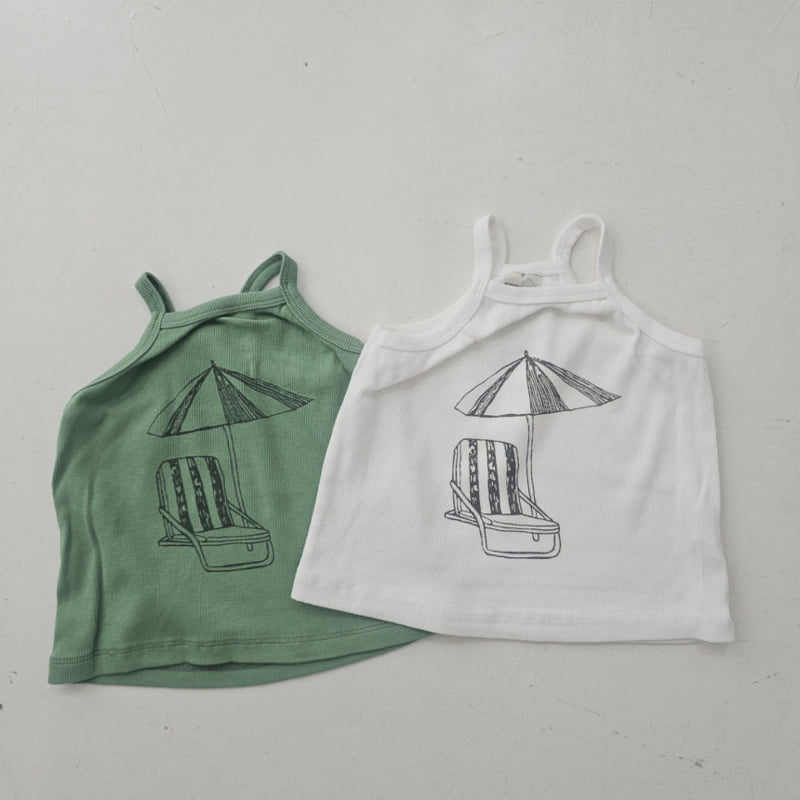 Mini Bongbong - Korean Children Fashion - #todddlerfashion - Beach Sleeveless